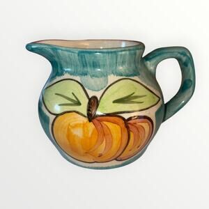 Vintage Guyroc China Hand Painted Pottery Milk Creamer EUC